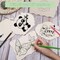 12PCS Unfinished Wood Crafts, Rectangle Wood Blanks Sign for Crafts, Wood Plaque for Cricut Projects, Wooden Hanging Craft Door Signs Wall Art Farmhouse Festival Decoration 5 x 6 Inch(Style B)